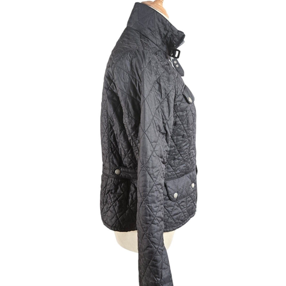 Barbour Range Rover Collection Black Quilted Jacket - Picture 4 of 7